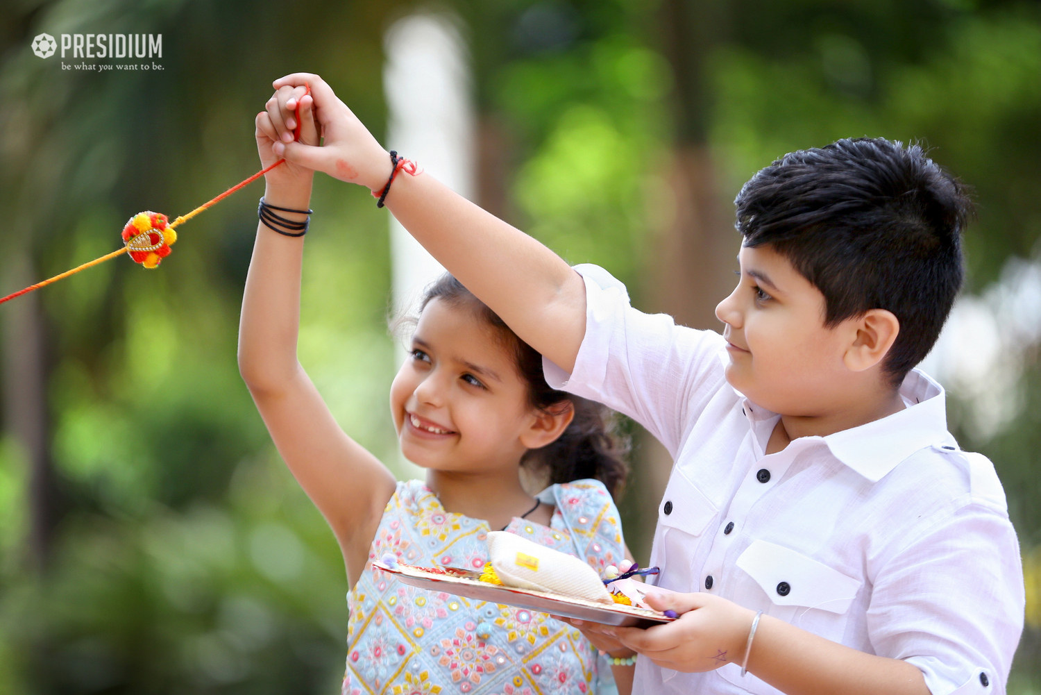 Presidium Gurgaon-57, PRESIDIANS WEAVE THE ESSENCE OF RAKHI WITH HEARTFELT JOY,PRESIDIUM GURUGRAM -57